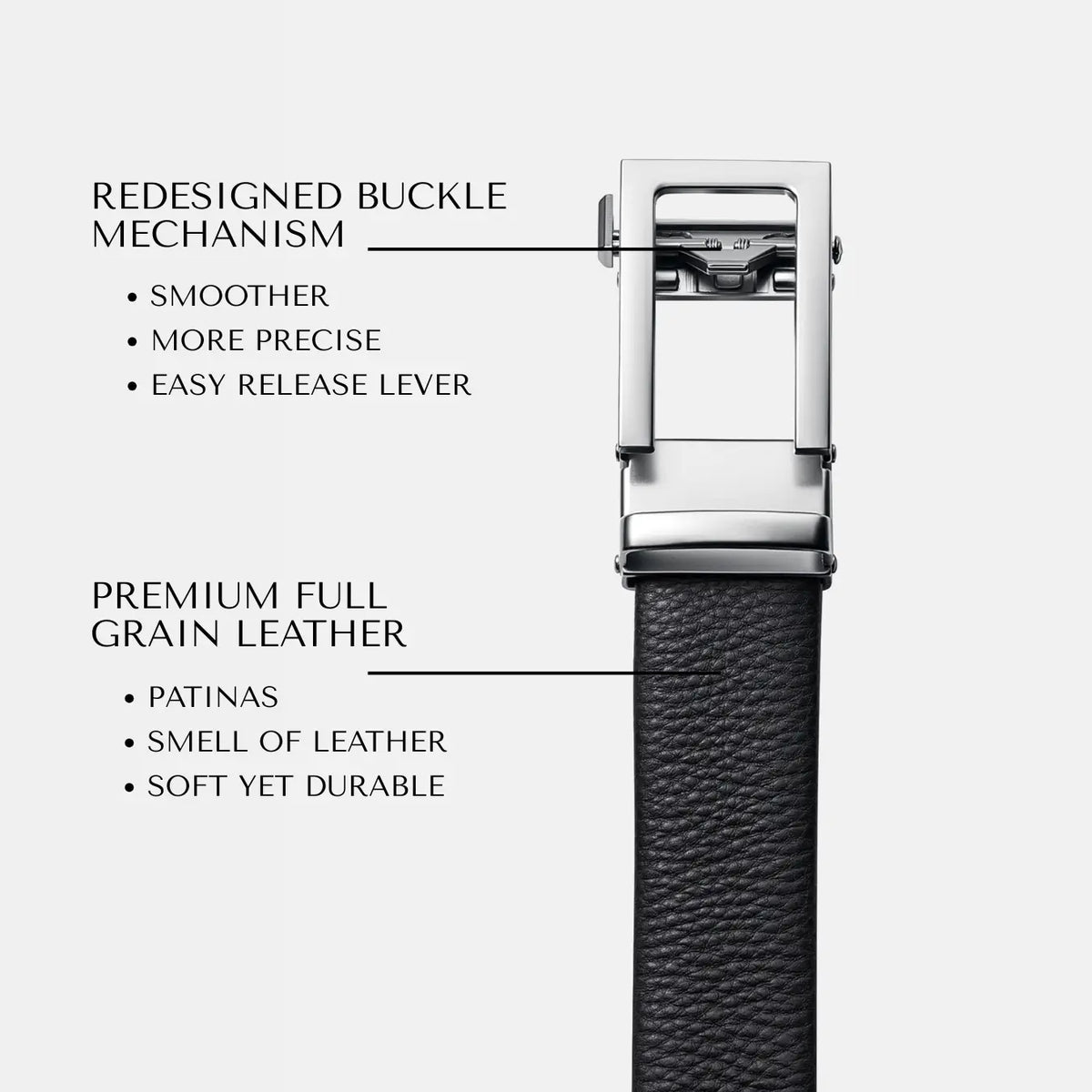 Vittelo Belt - Full Grain