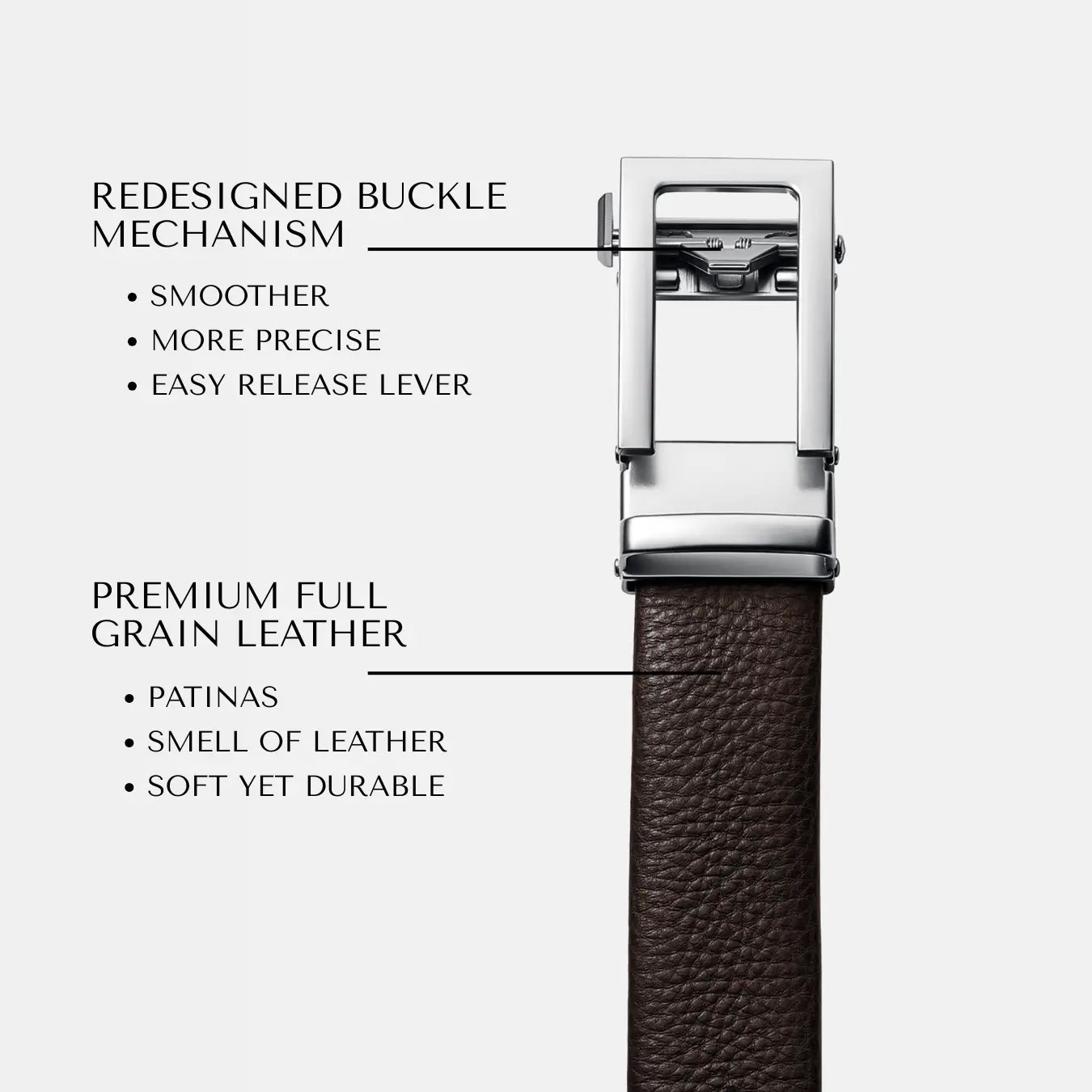 Vittelo Belt - Full Grain