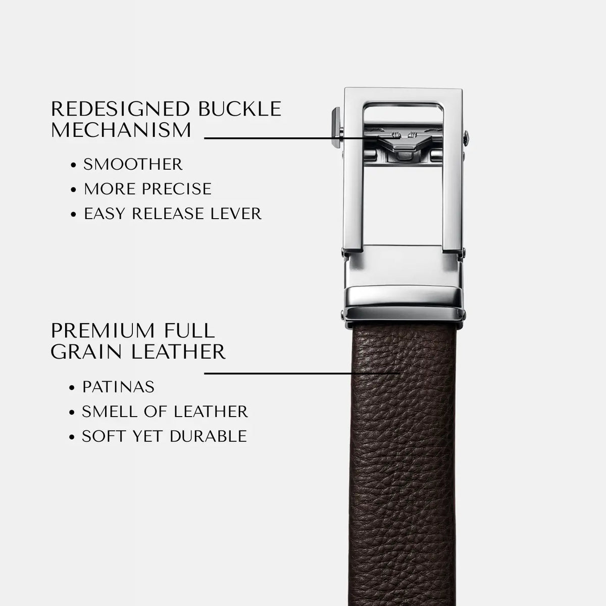 Vittelo Belt - Full Grain