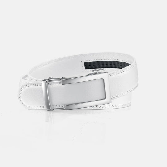 Vitello Belt - SilverWhite