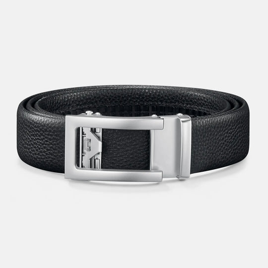 Vitello Belt - Full Grain - Black Wide